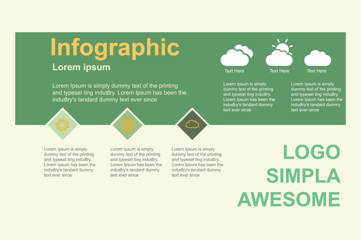 business infographics timeline design template. web page design template. vector