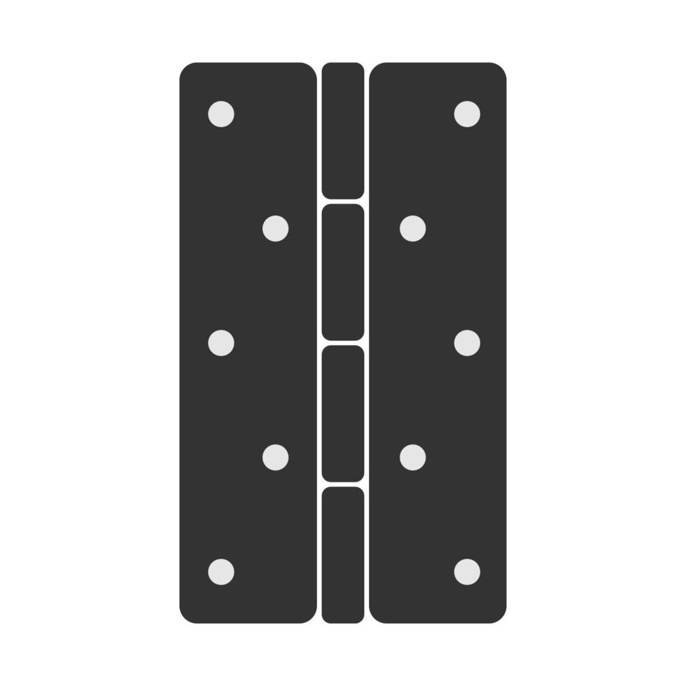 un conjunto de puerta bisagra íconos vector