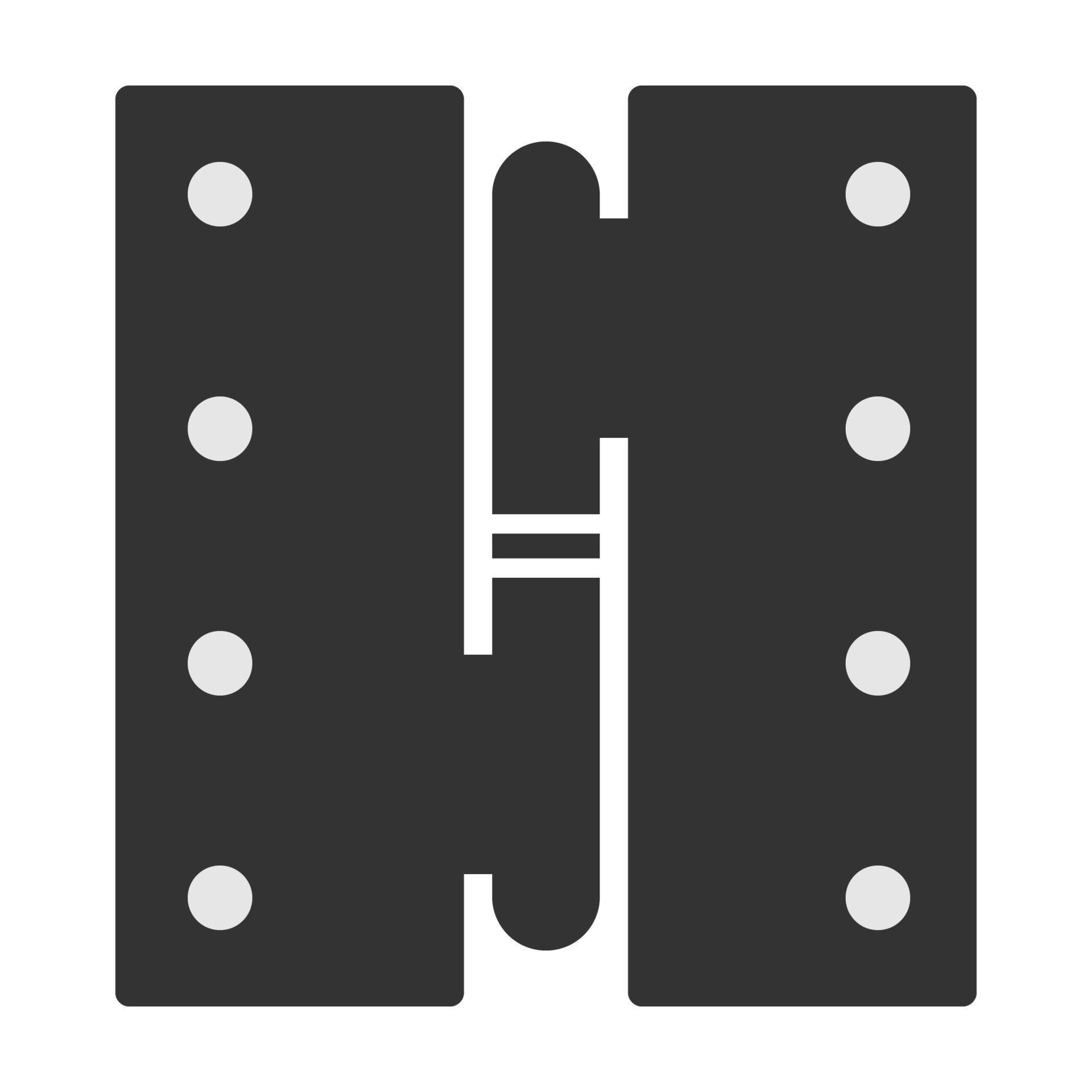 a set of door hinge icons 21659479 Vector Art at Vecteezy