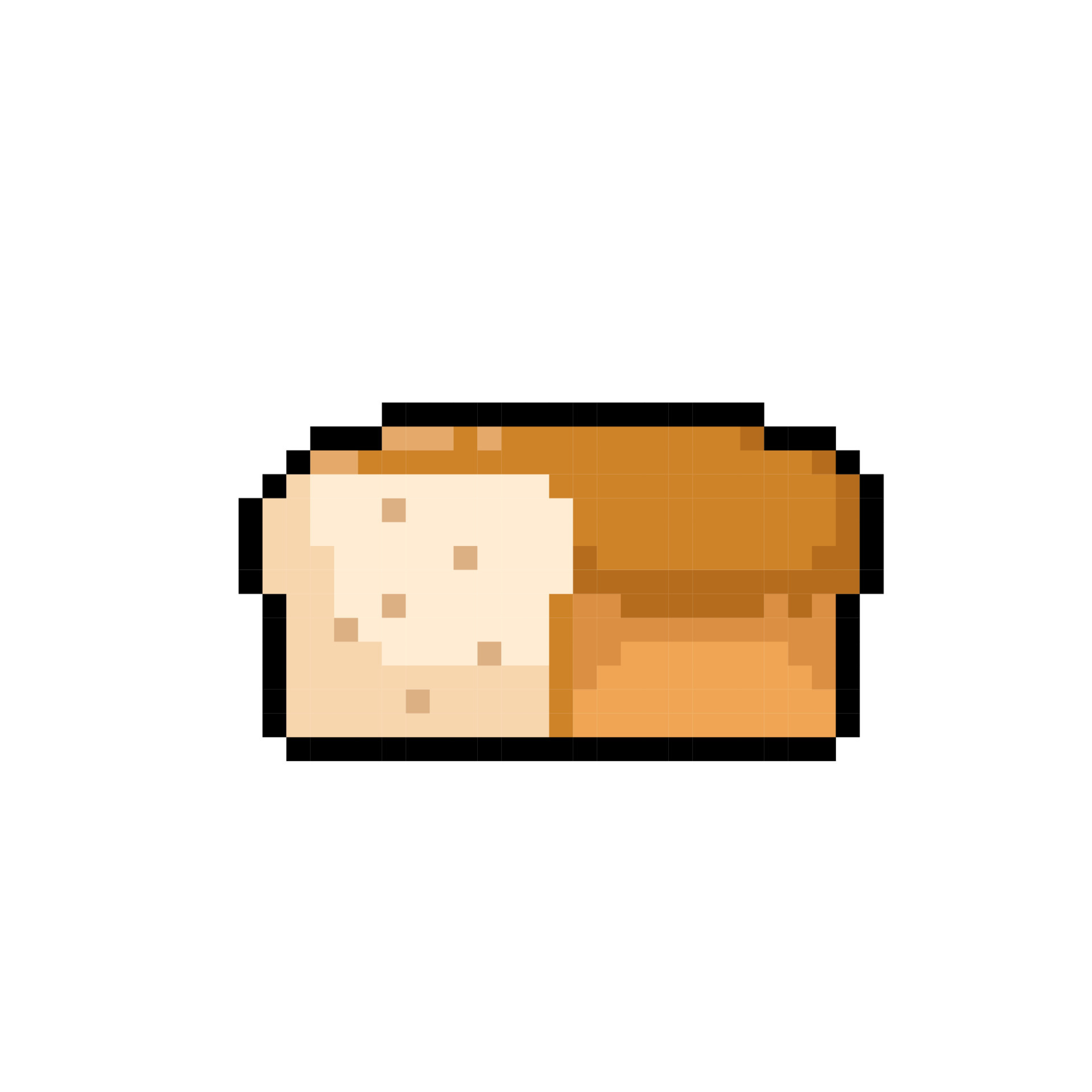 bread in pixel art style 21660089 Vector Art at Vecteezy