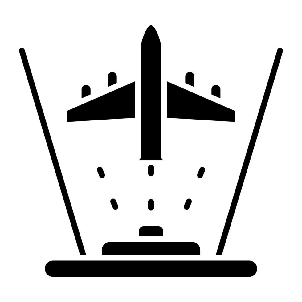 Ar Flight Training vector icon