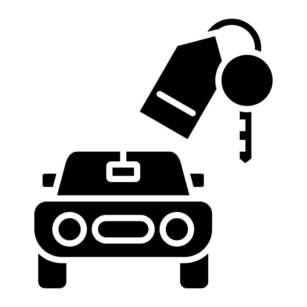 Rent Car vector icon 21660658 Vector Art at Vecteezy