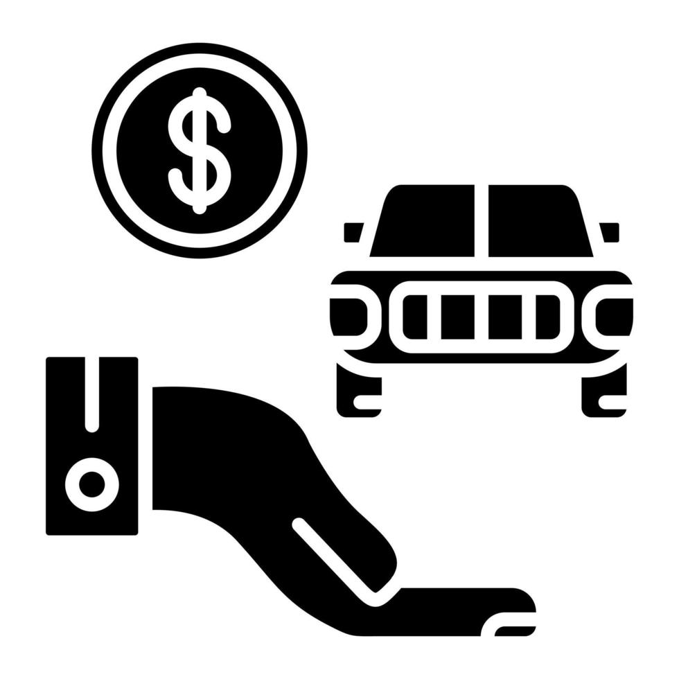 Dealer Holdback vector icon 21660693 Vector Art at Vecteezy