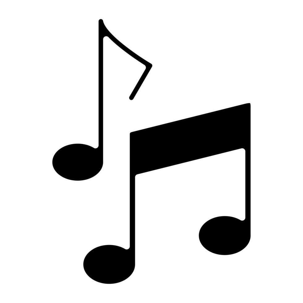 Musical Note vector icon