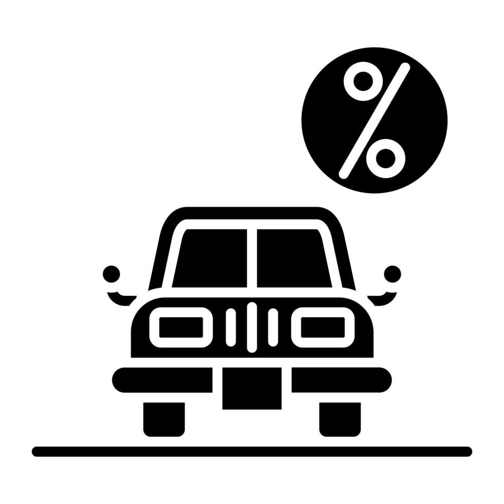 Vehicle Leasing vector icon