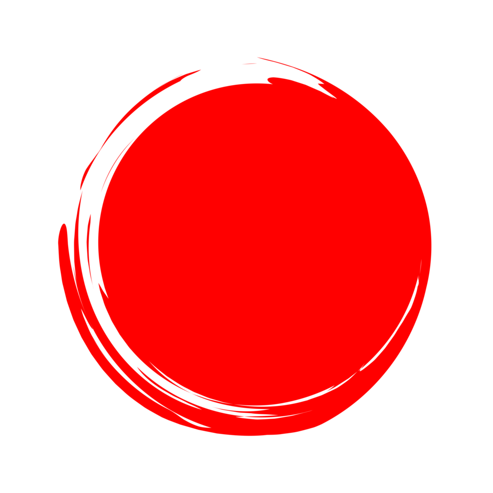 main peint grunge cercle png