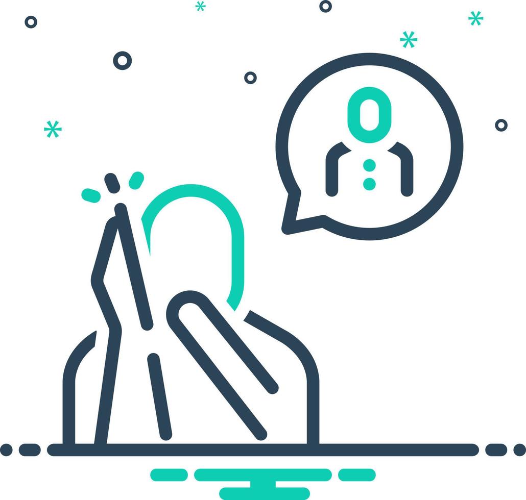 mix icon for notion vector