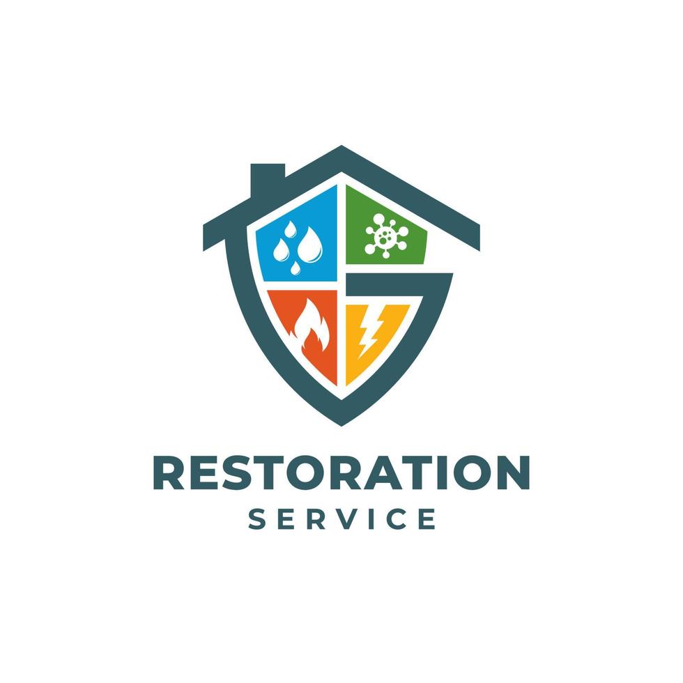 Letter G for Building Restoration Services Logo vector