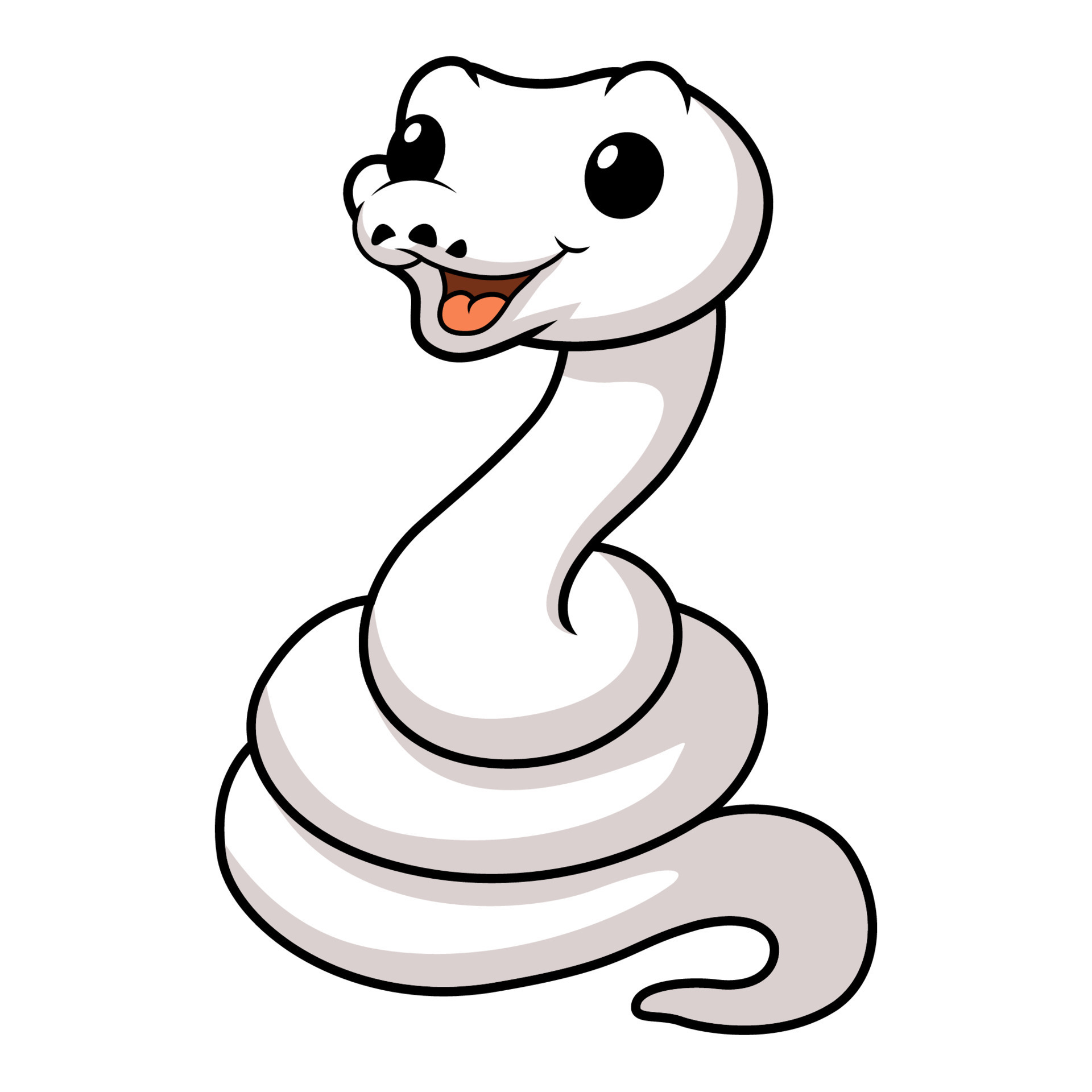 White Python Snake