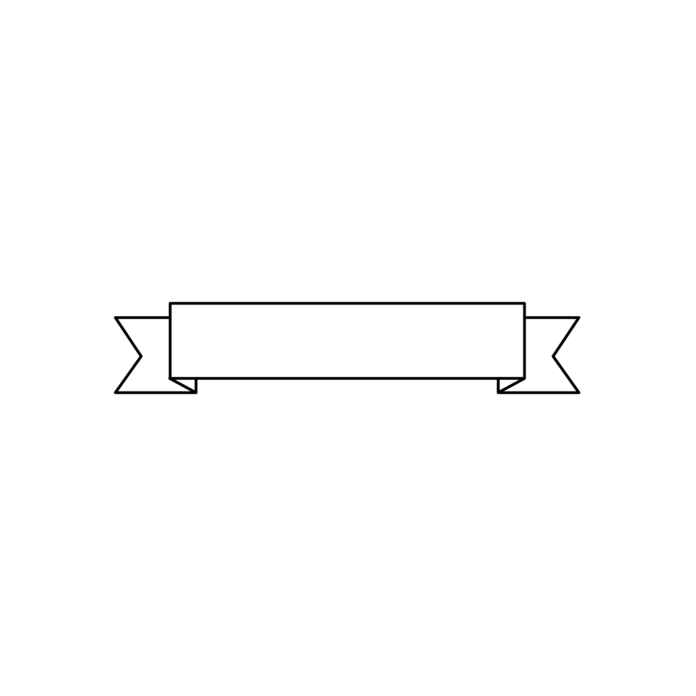 Ribbon banner icon png, ribbon transparent png