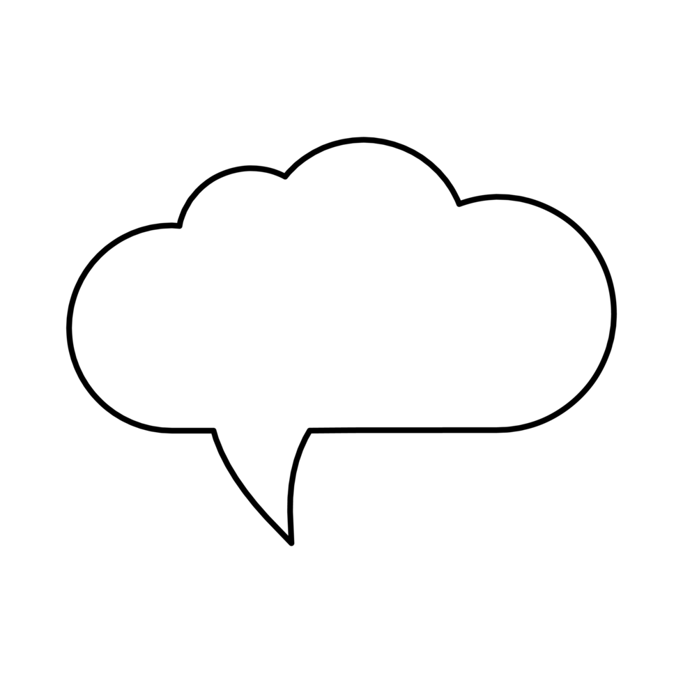 Speech Bubble png, Thought Bubble png, Comic bubble transparent free png