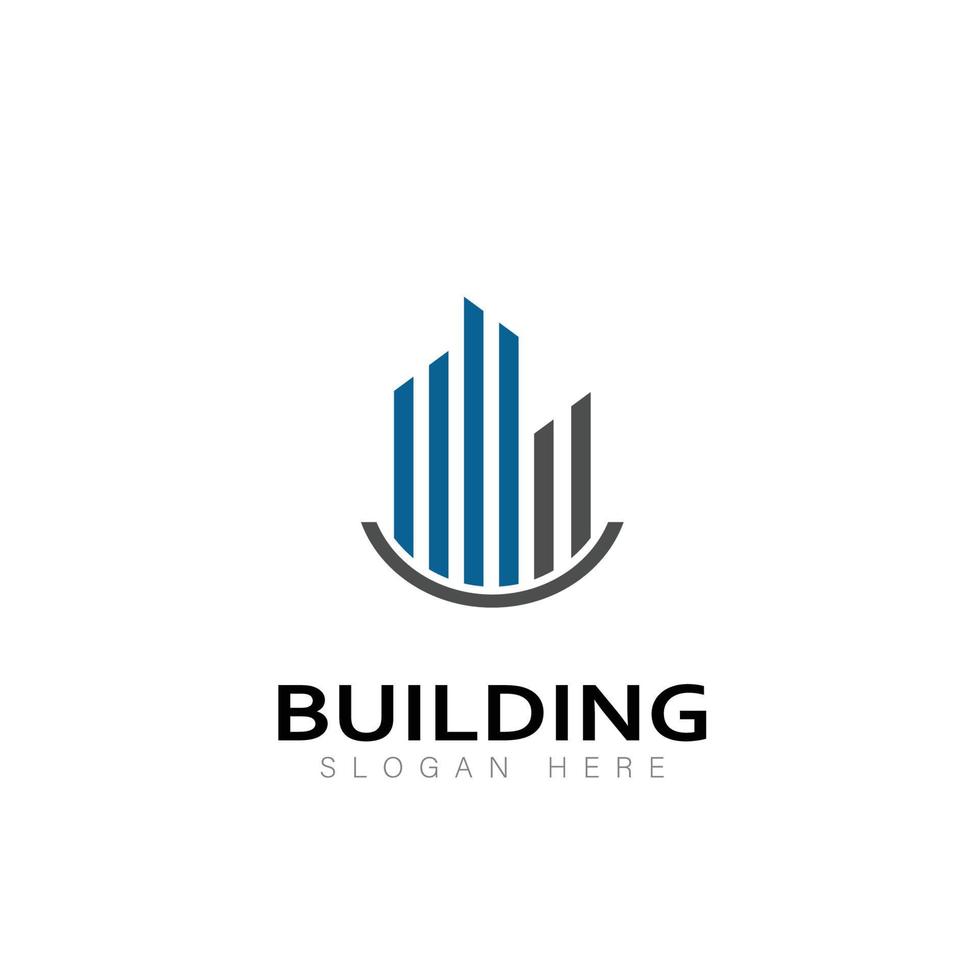 Building Construction Logo Design Vector