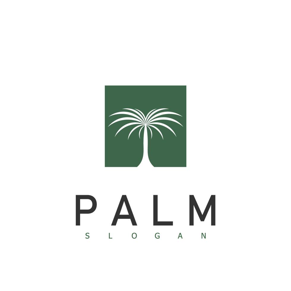 Luxury Palm Logo Template Vector