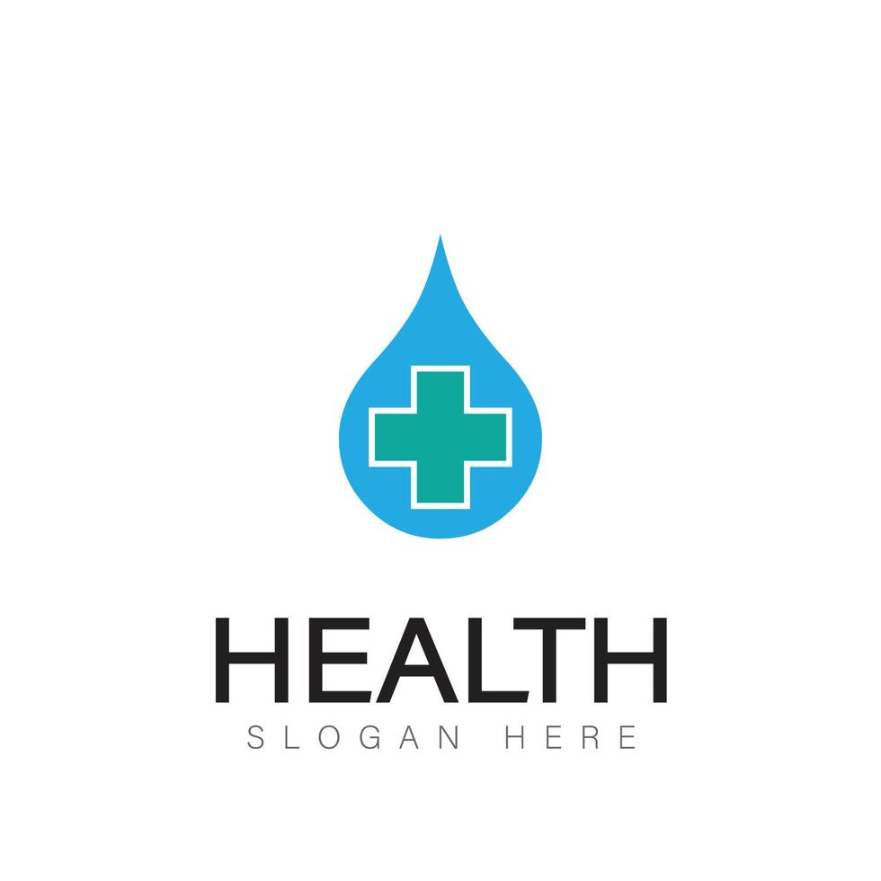 Medical Cross and Health Pharmacy Logo Vector Template