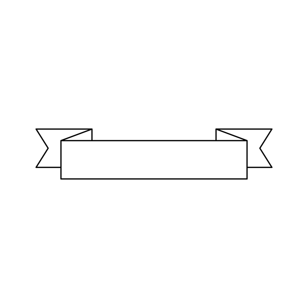 Ribbon banner icon png, ribbon transparent png