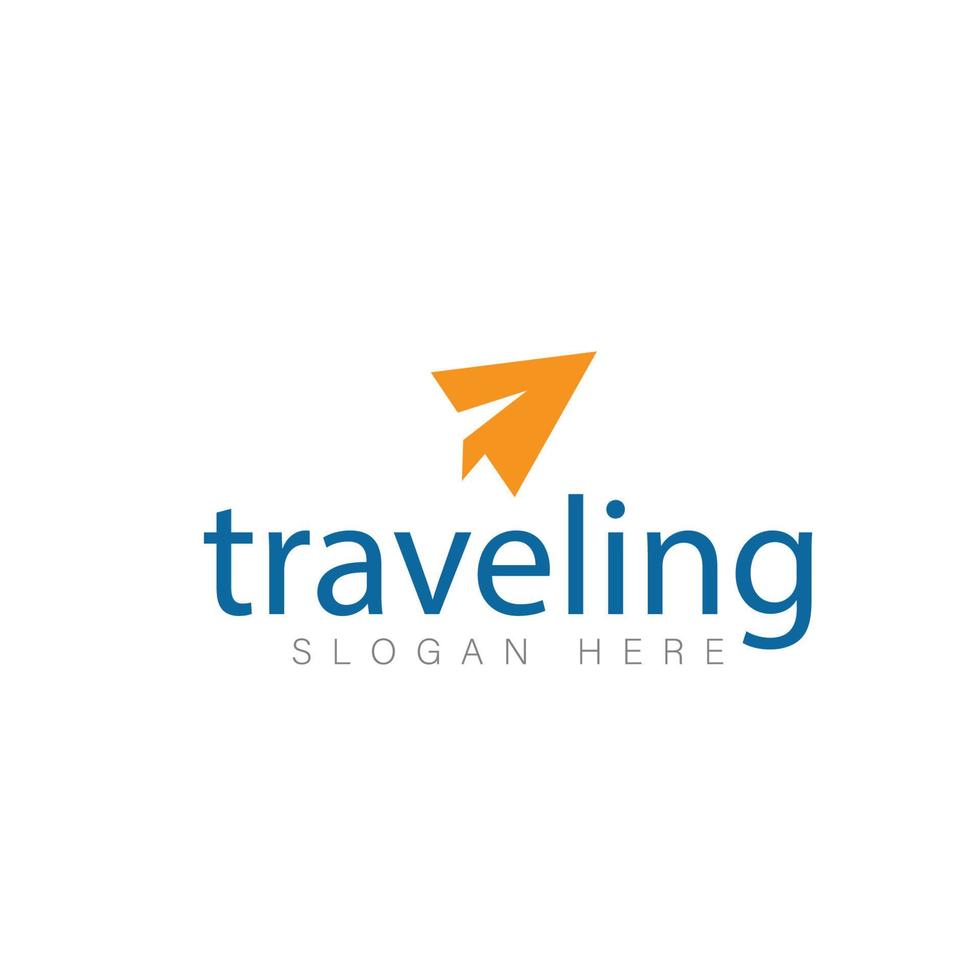 traveling vector travel logo design