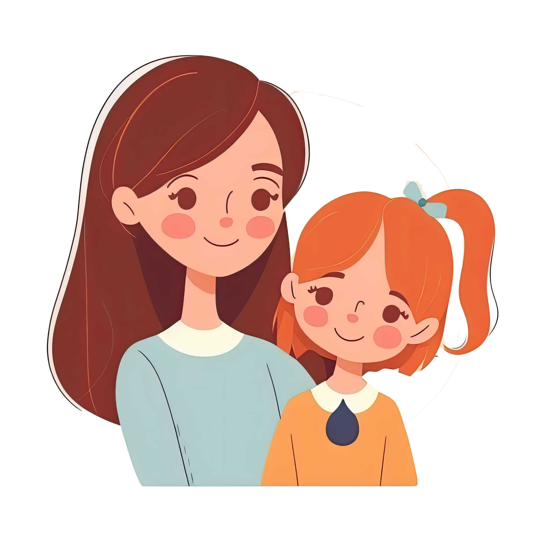 Mom And Daughter Png Png Image Collection - vrogue.co