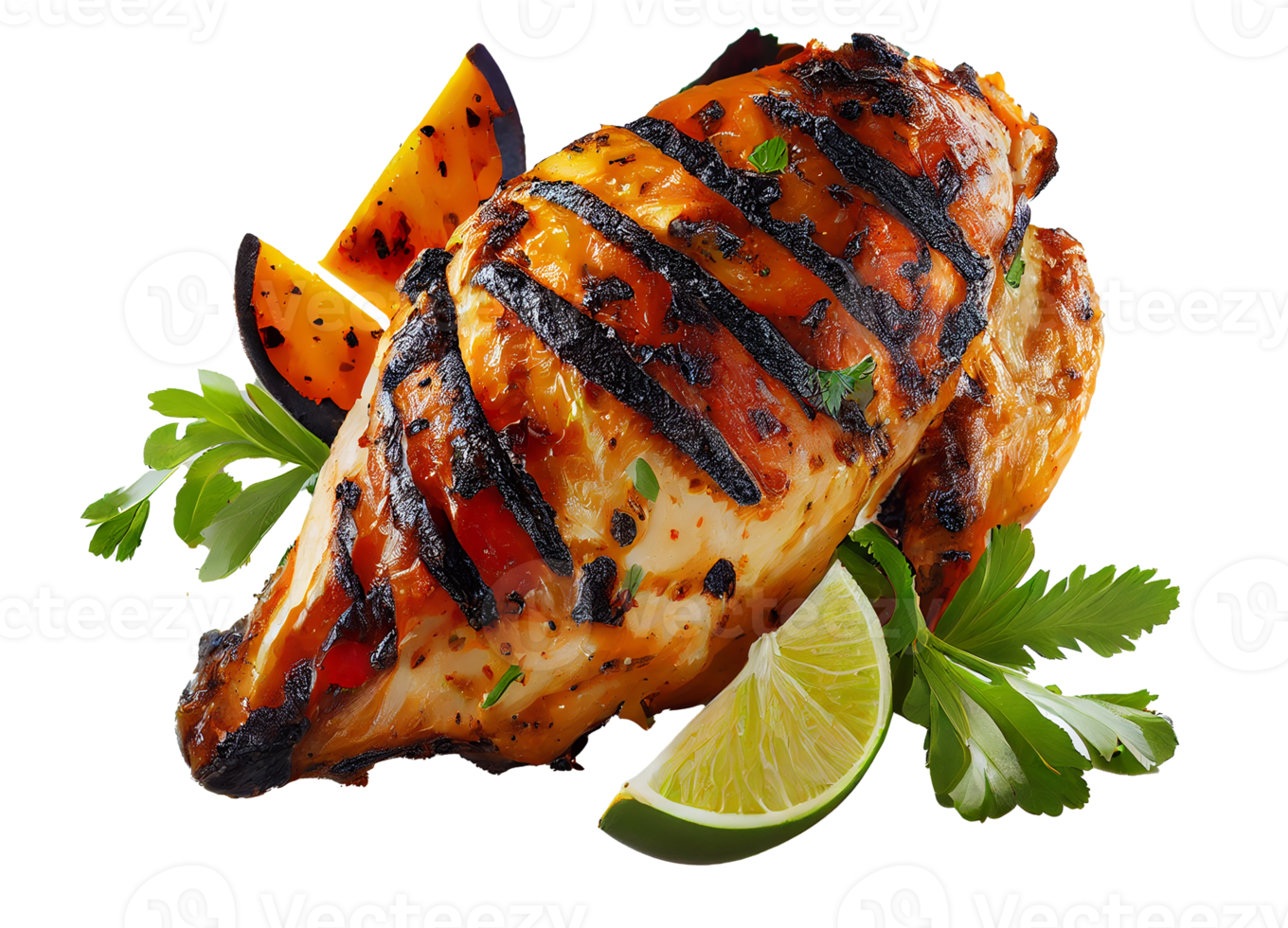 delicious Grilled chicken cutout png