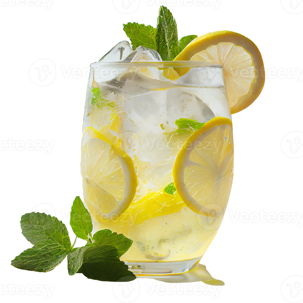 delicious lemonade glass cutout png