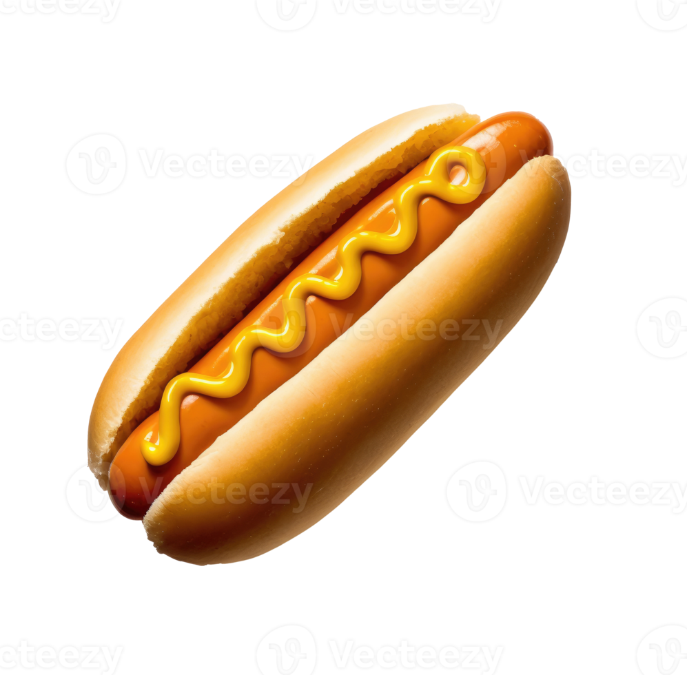 Tasty Hot Dog Isolated png