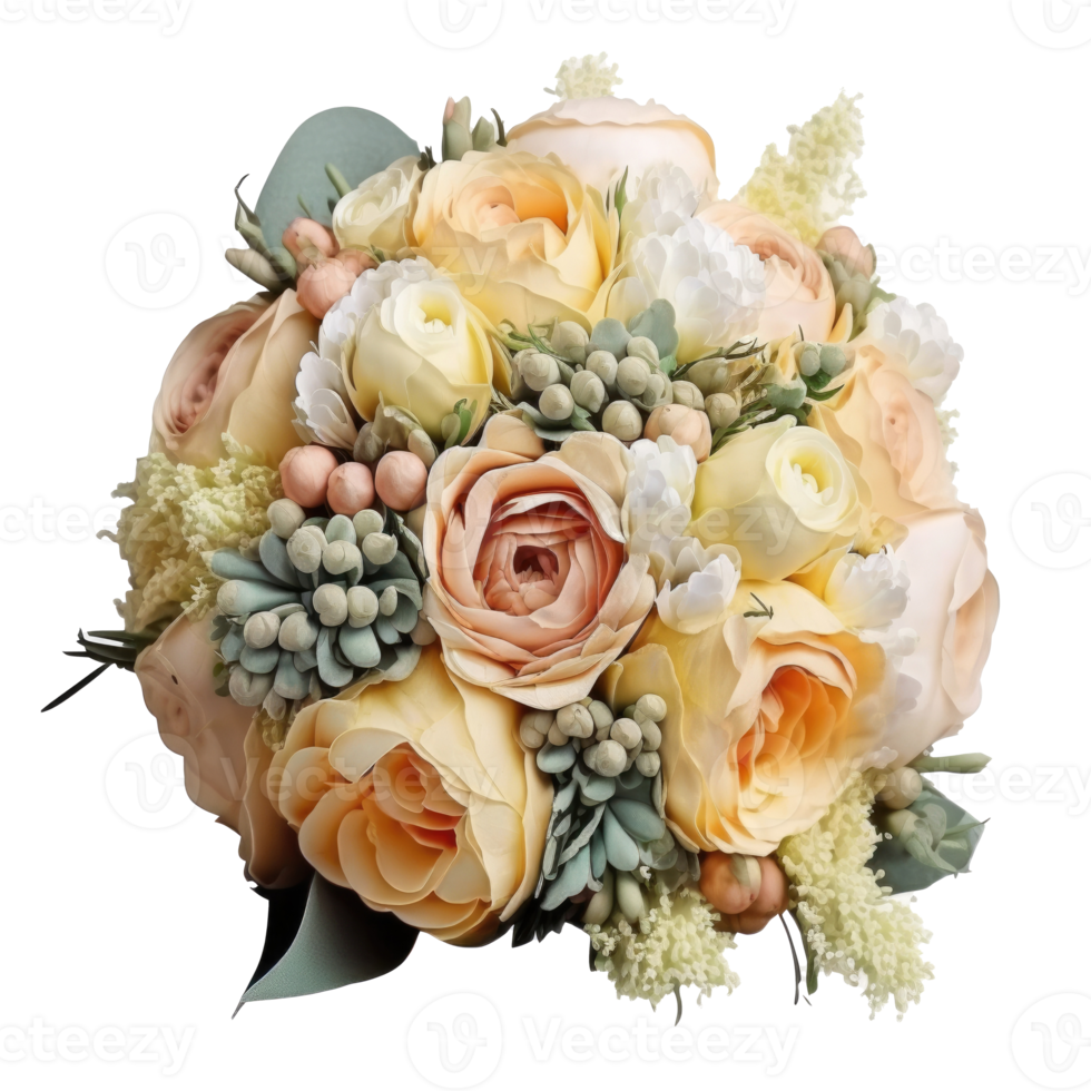 Wedding Flower Bouquet Isolated png