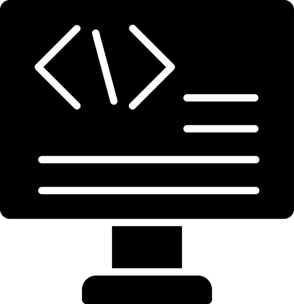 Code Icon Style 21665766 Vector Art at Vecteezy