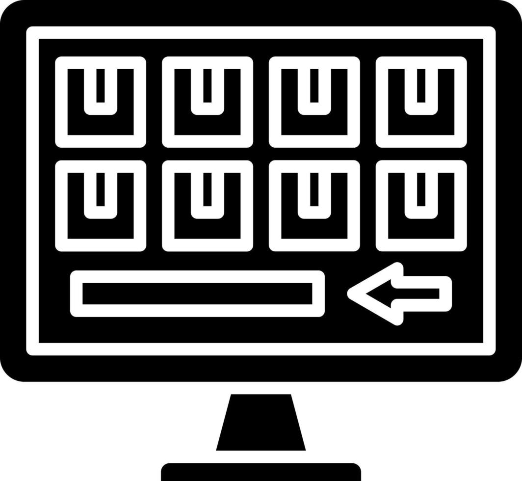 Initial Purchase Quantity Icon Style vector