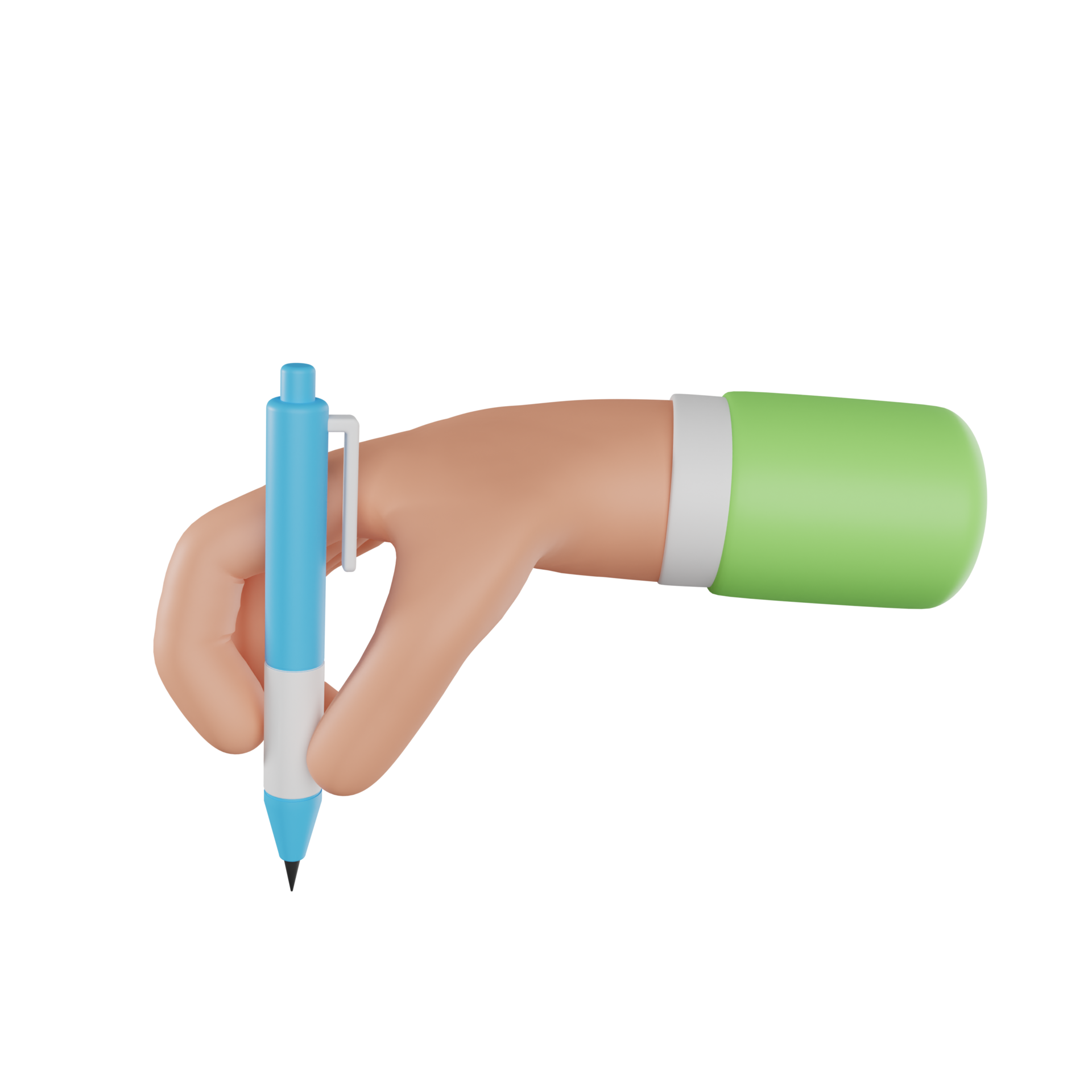 Hand Holding Pen 3d Cartoon Style Icon Businessman Or Person Holding Hand Holding Pen 3d Cartoon Style Icon Businessman Or Person Holding