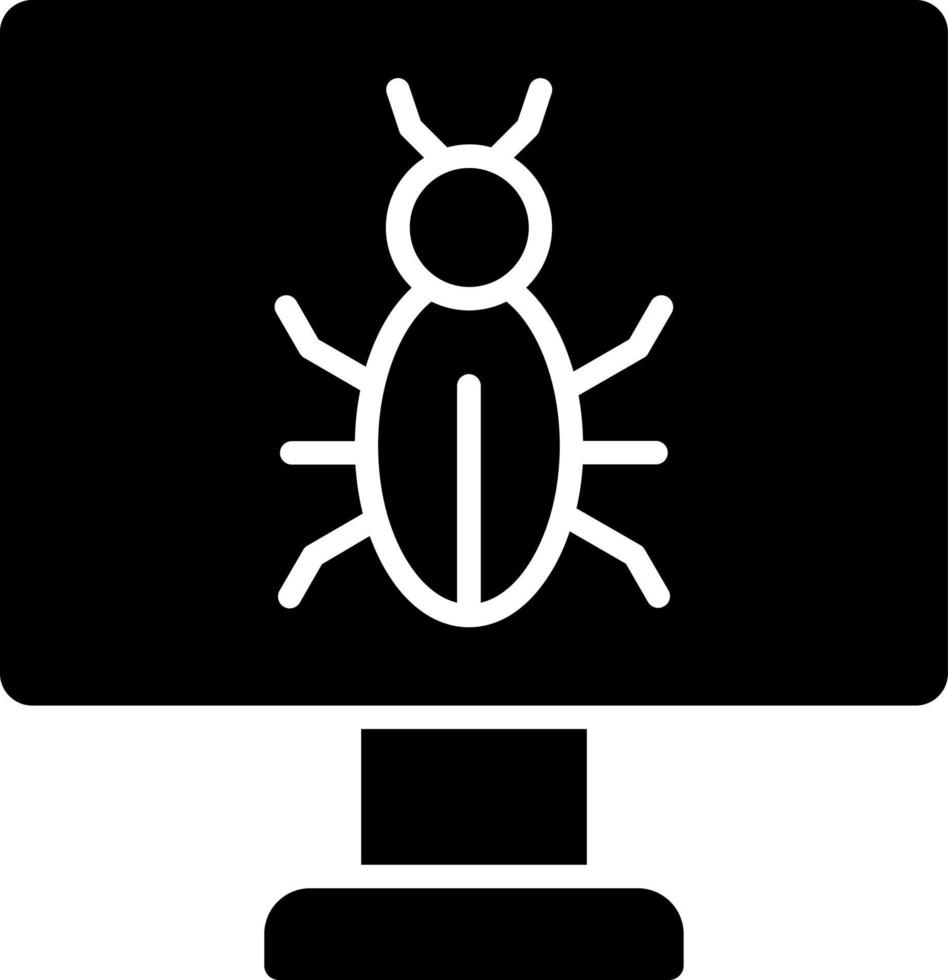 Bug Icon Style vector