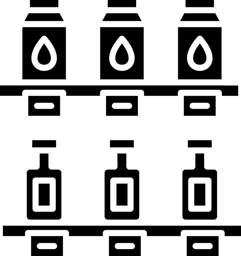 Grocery Merchandising Icon Style vector