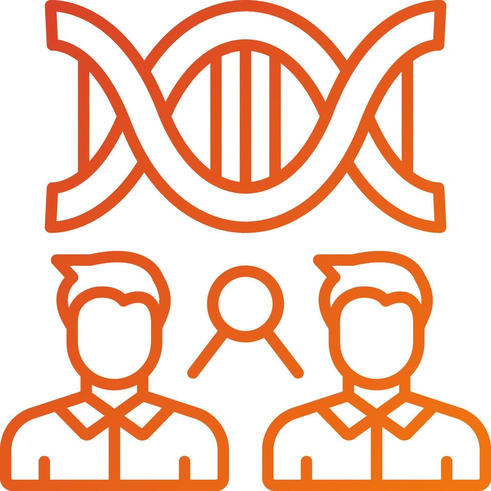 Cloning Icon Style vector