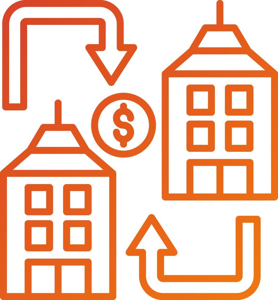 B2B Icon Style vector