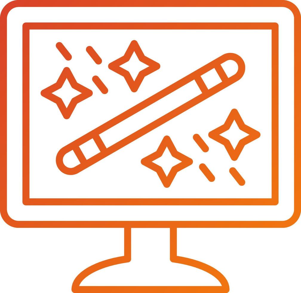 Magical Effect Icon Style vector