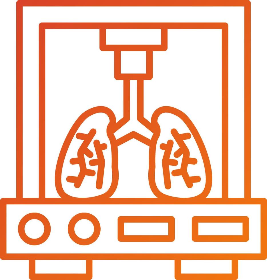 Bioprinting Icon Style vector