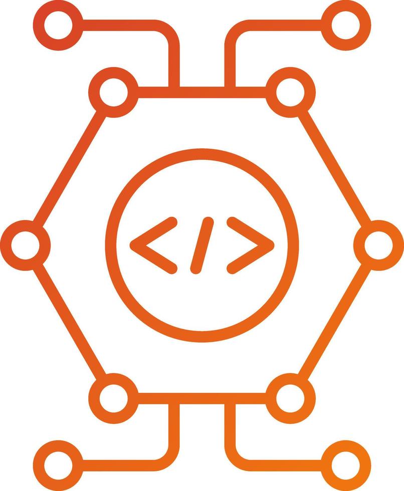 Cell Reprogramming Icon Style vector