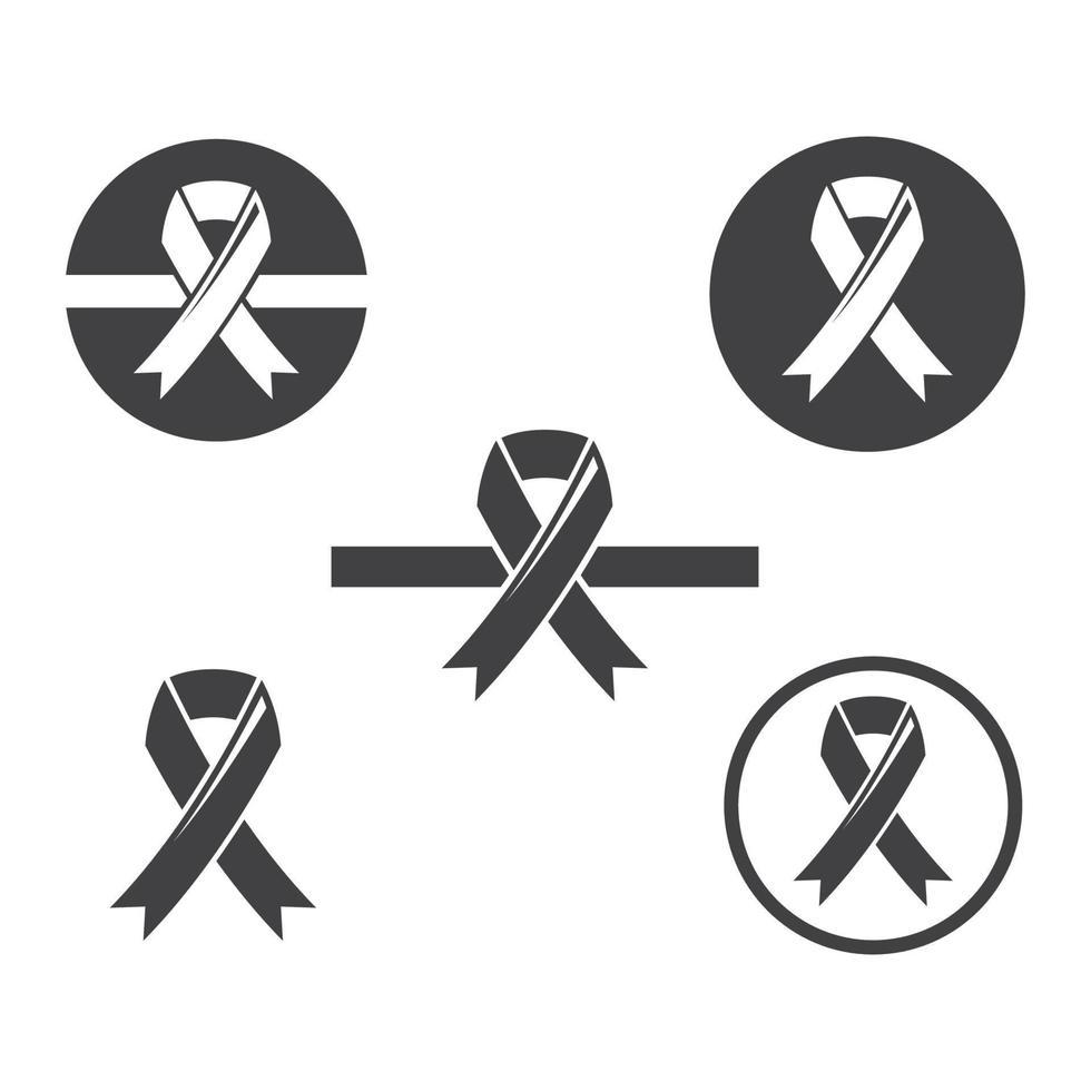 breast cancer ribbon vector illustration design