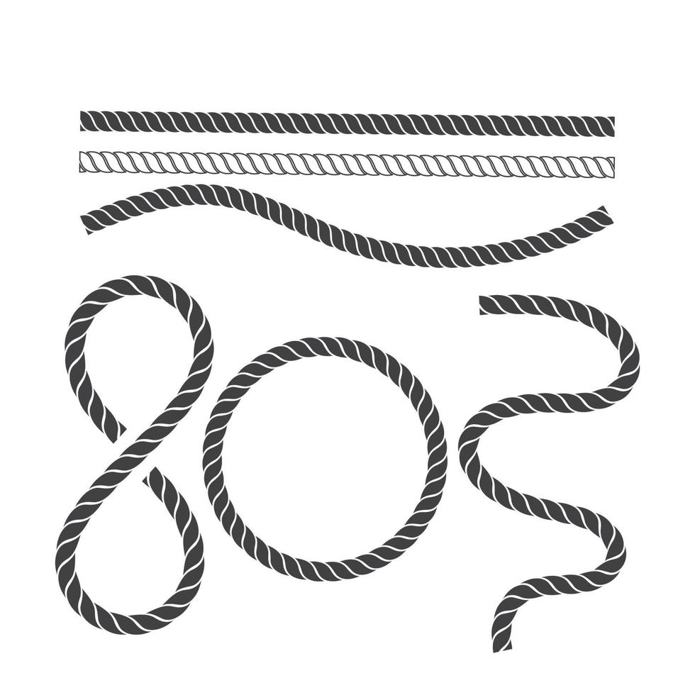 cuerda vector icono ilustración diseño