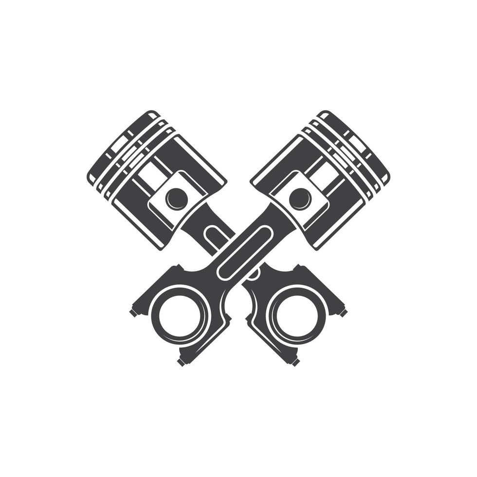 piston vector icon illustration design