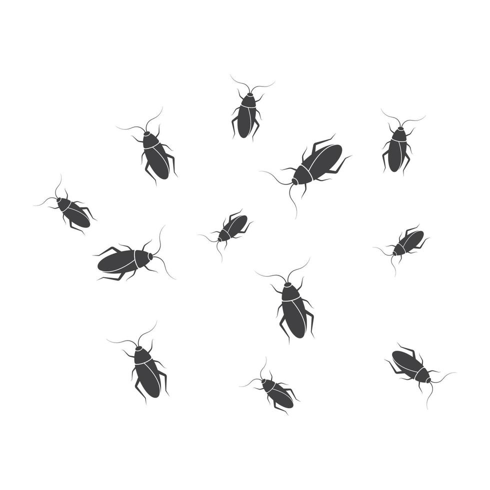 cockroaches vector icon illustration design