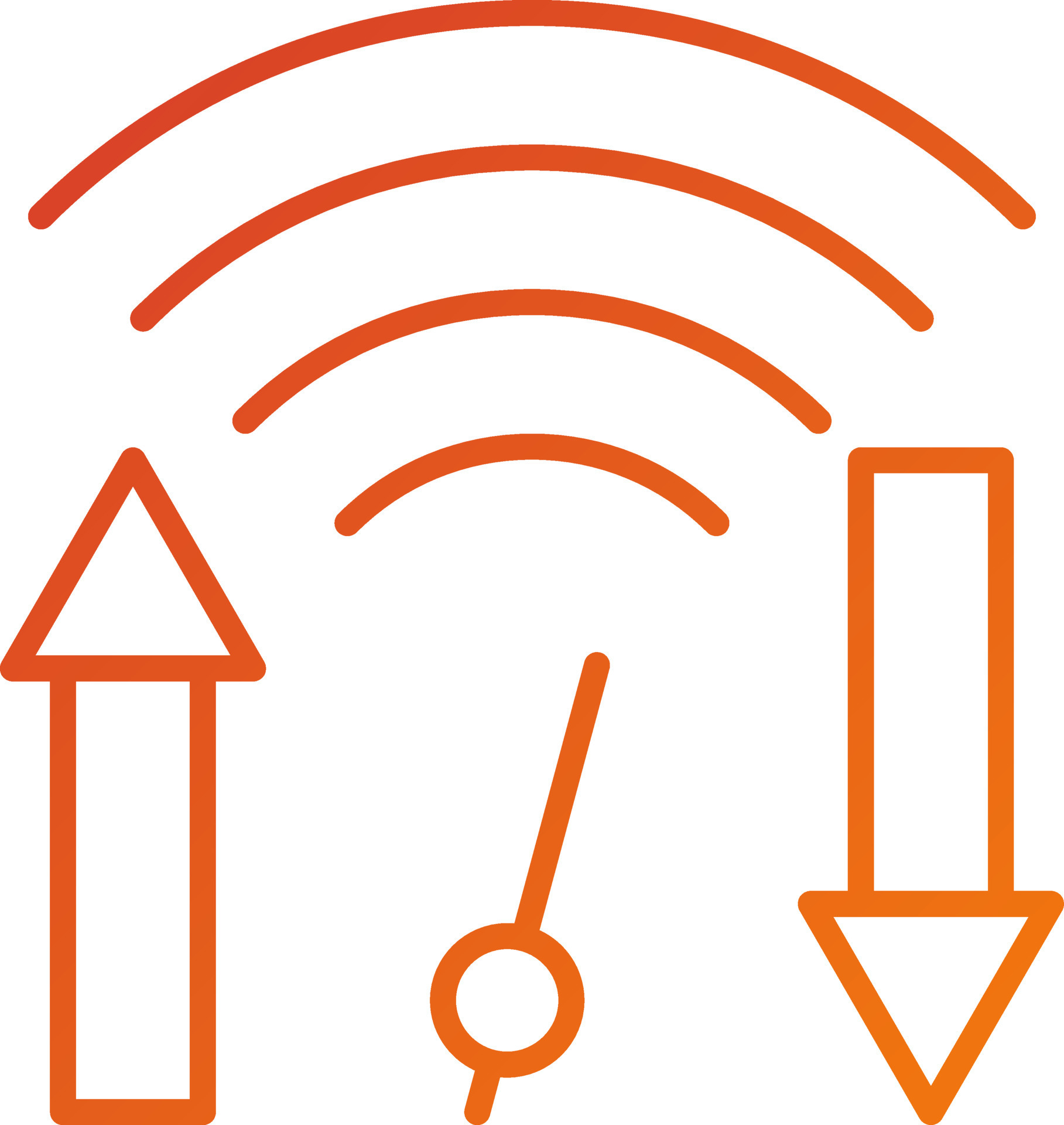 Bandwidth Icon Style 21667682 Vector Art at Vecteezy
