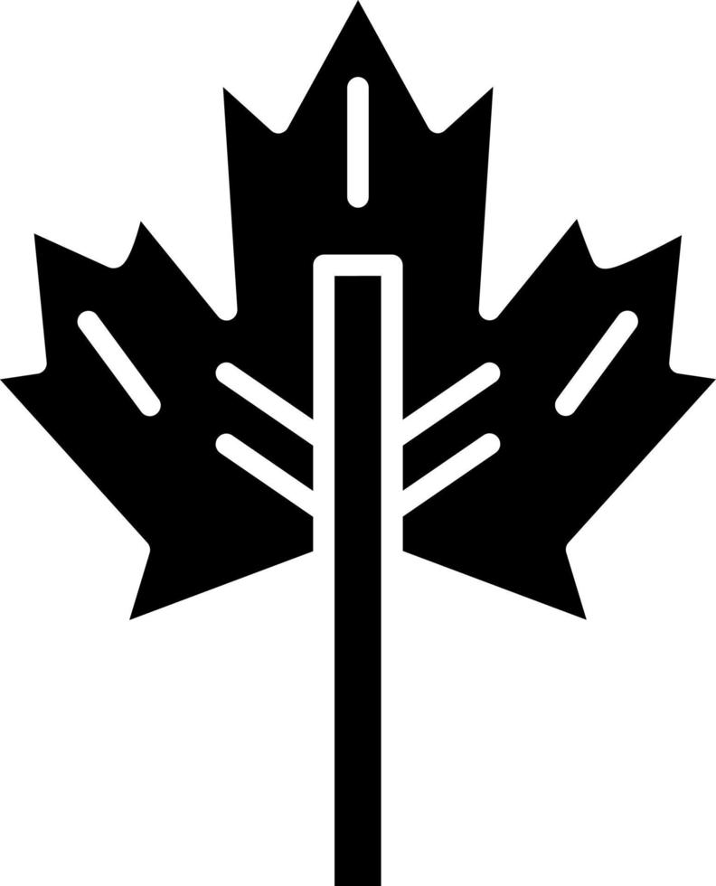 Maple Leaf Icon Style vector