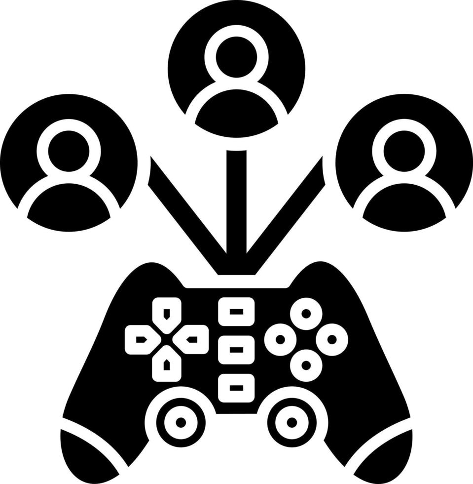 Game Viewers Icon Style vector