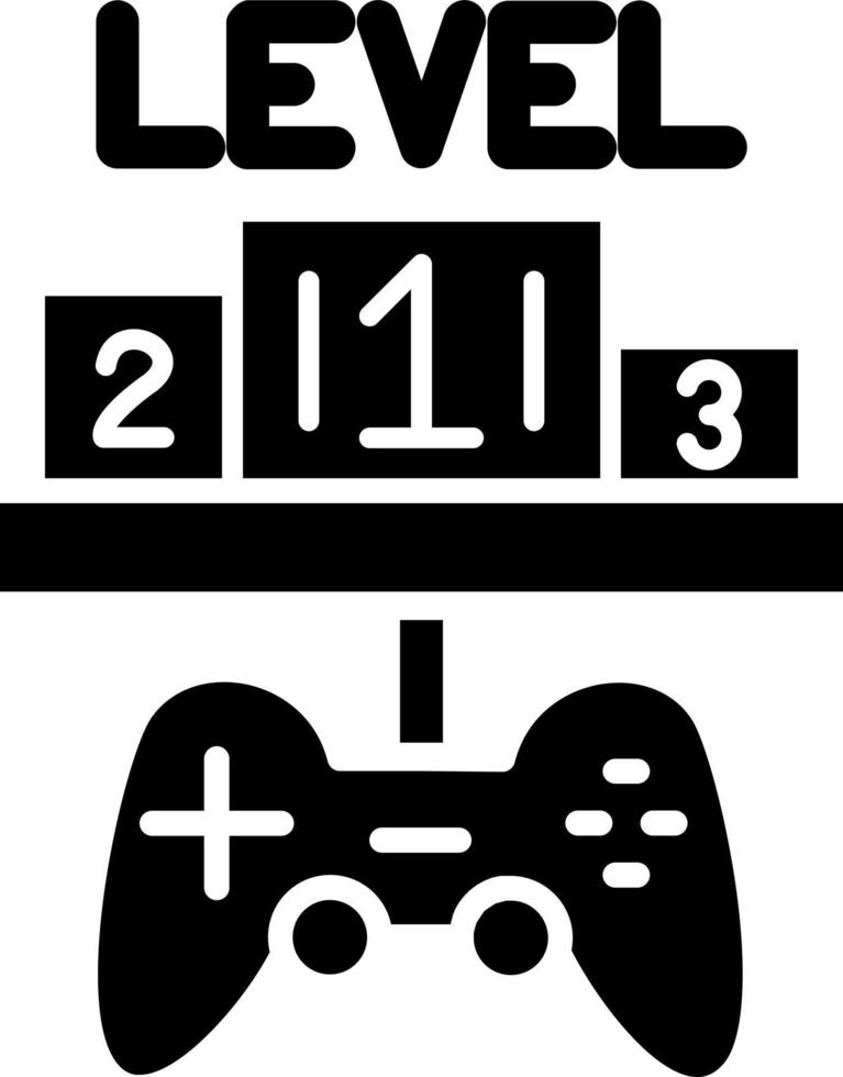 Custom Level Icon Style vector