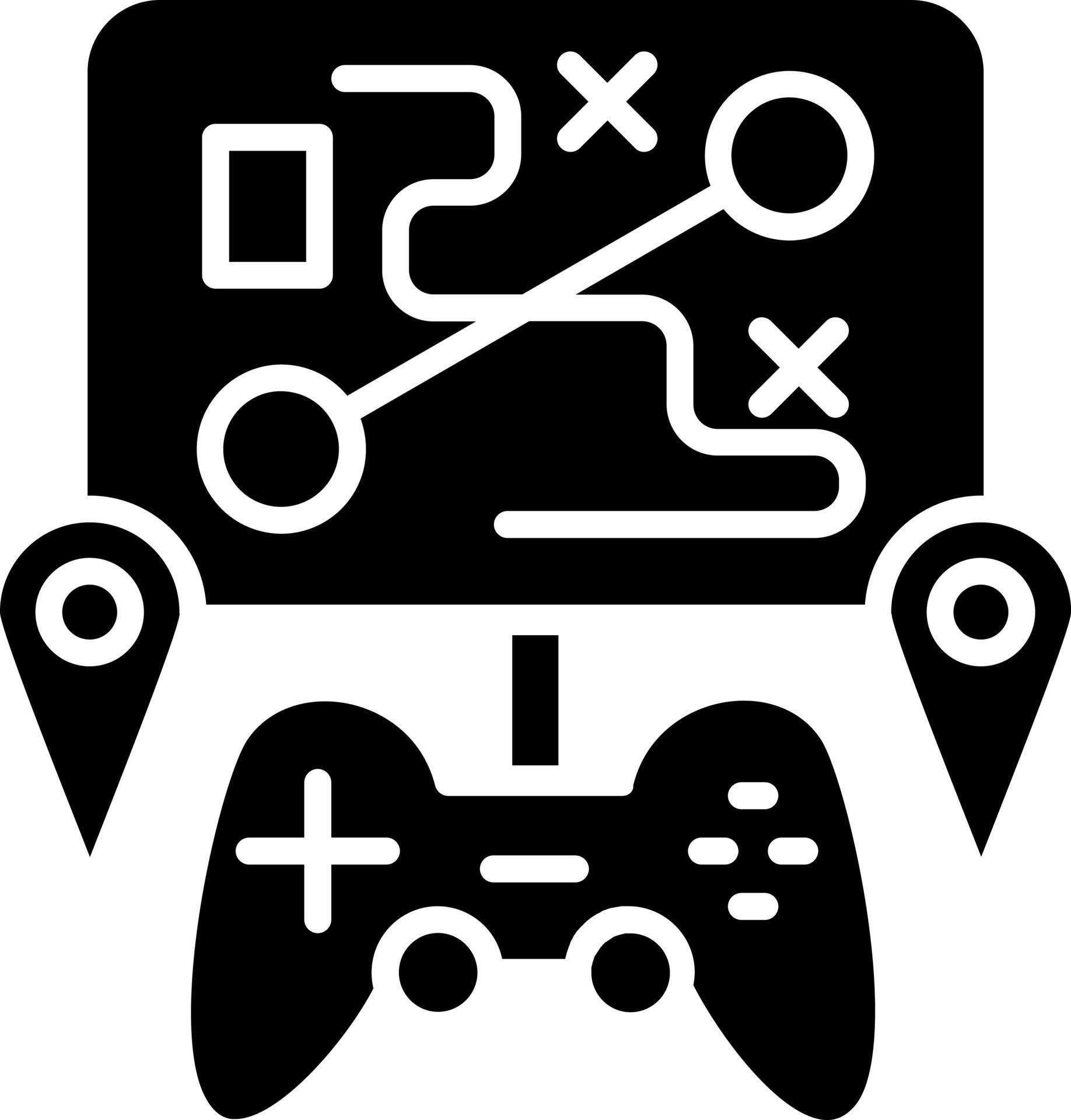 Custom Map Icon Style 21667965 Vector Art at Vecteezy