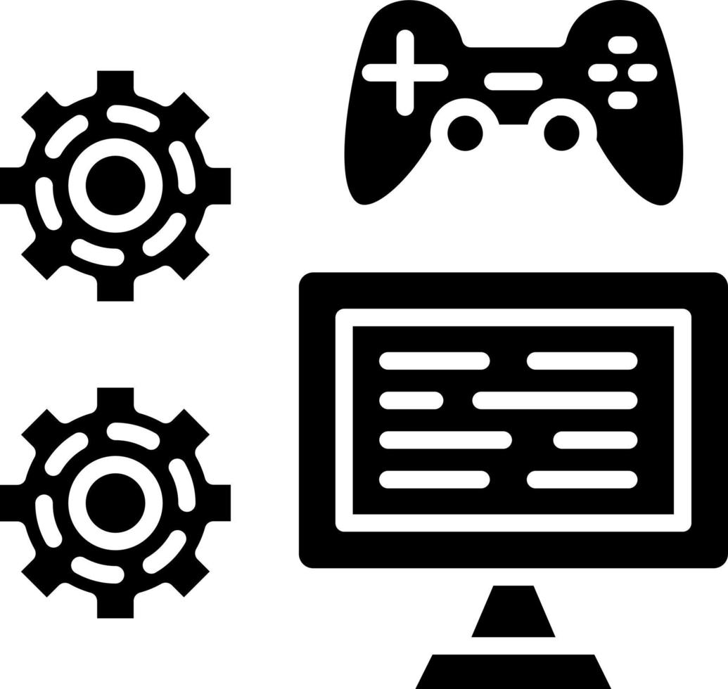 Game Mod Manager Icon Style vector