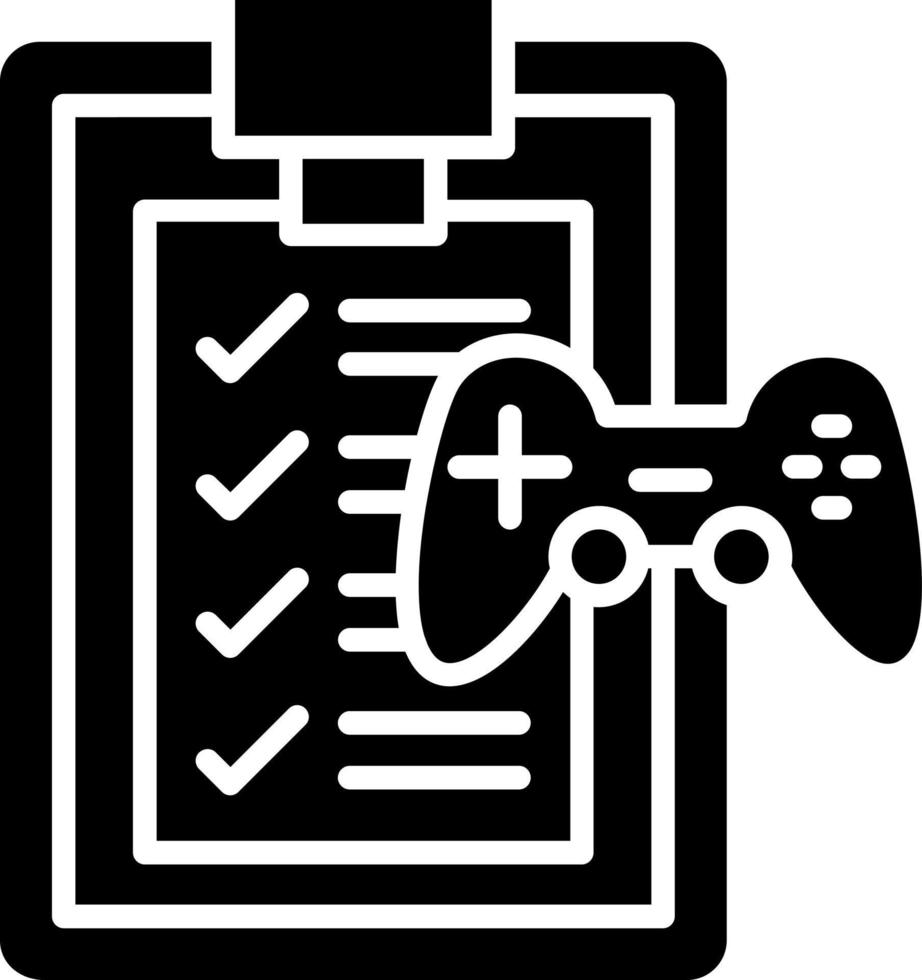 Game Evaluation Icon Style vector