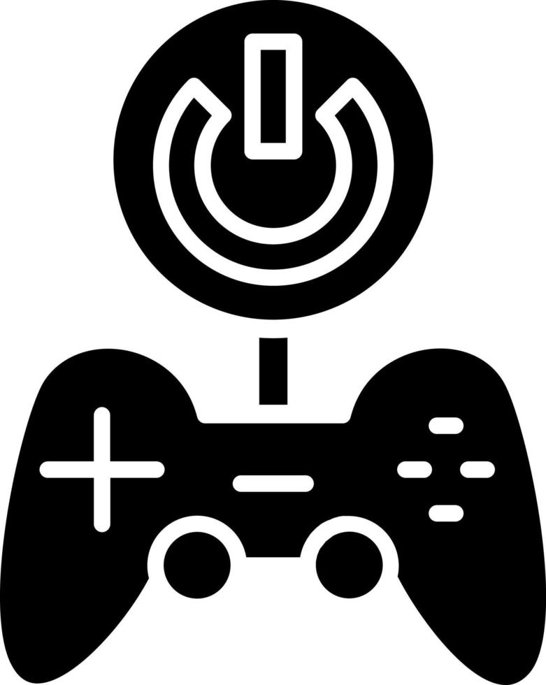 Game Activation Icon Style vector