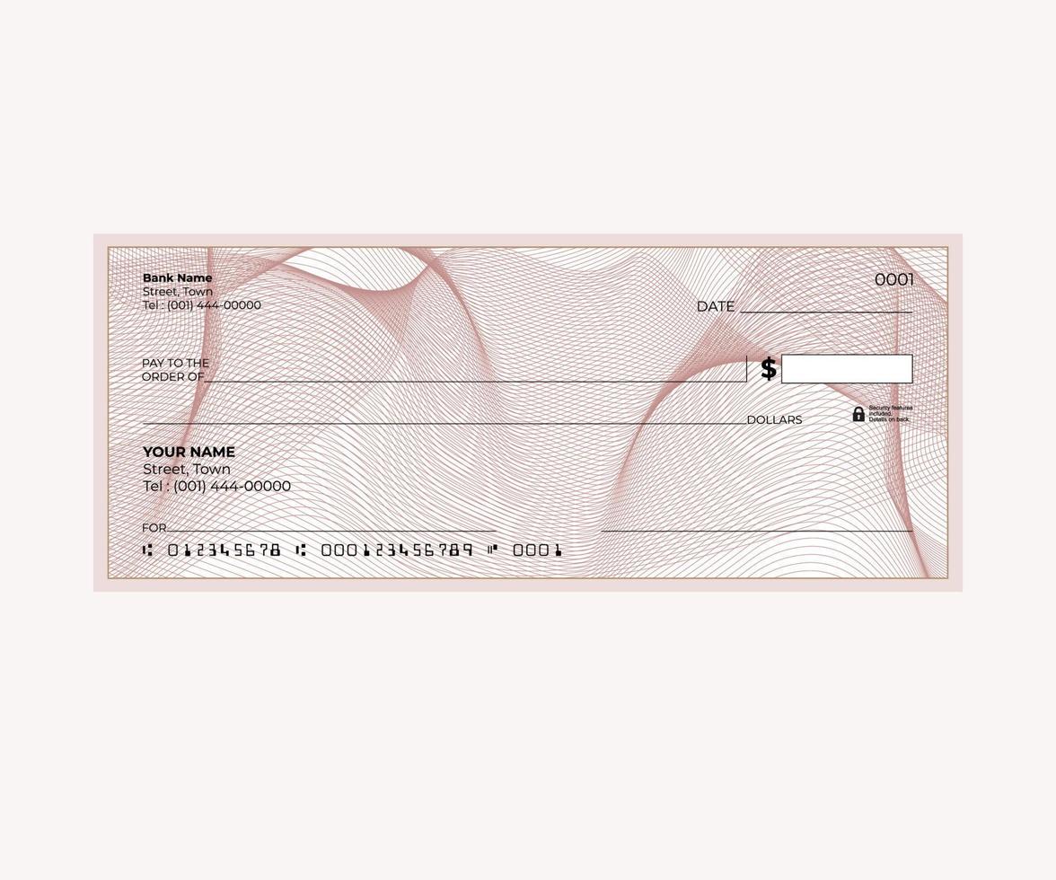 Guilloche Design for certificate or money vector