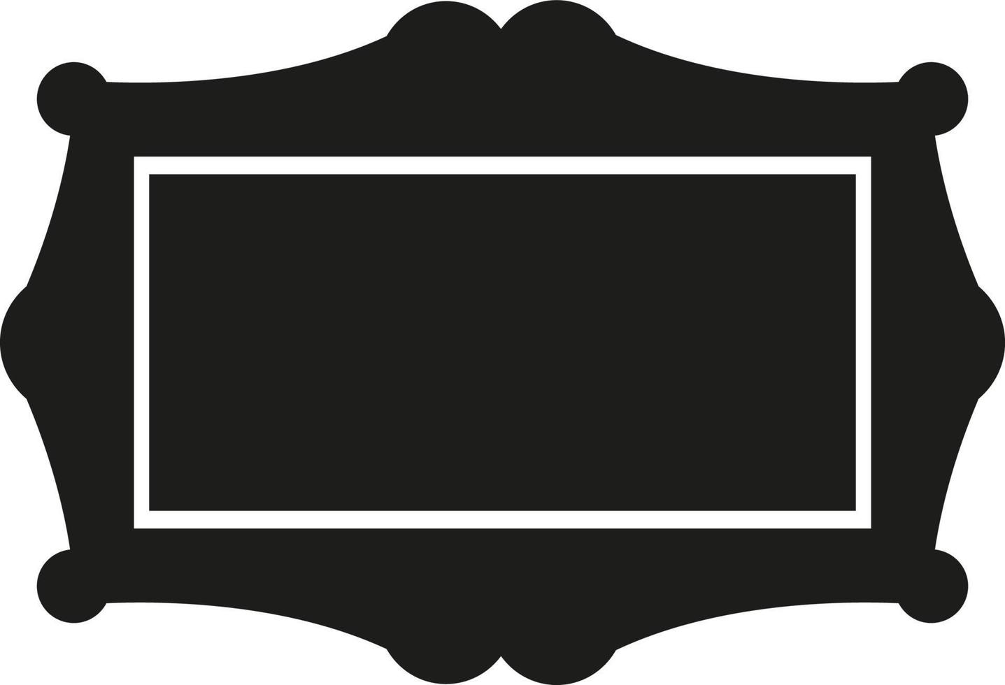 a picture in a frame icon. Element of theater and art illustration. Premium quality graphic design icon. Signs and symbols collection icon for websites, web design, mobile app on white background vector