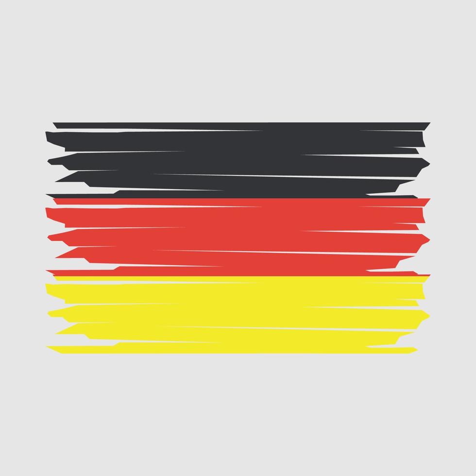 Germany Flag Illustration vector